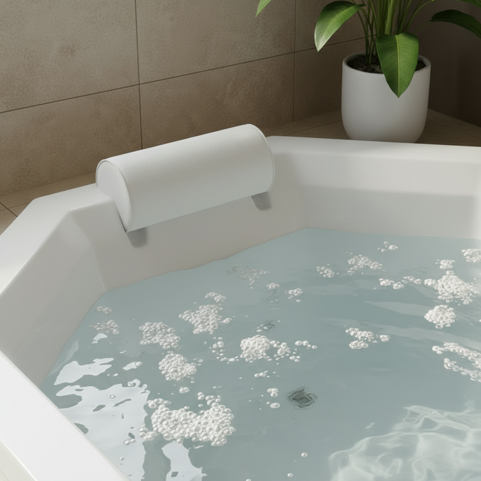 Barbados Indoor Whirlpool Badewanne – 24 Massagedüsen, LED, Ozon & Heizung