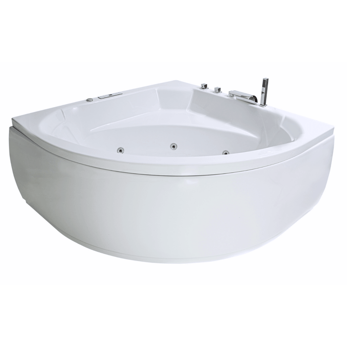 Apollo Premium Indoor Eck - Whirlpool - 24 Massagedüsen, LED, Ozon und Heizung - Caribia
