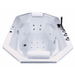 Barbados Premium Indoor Whirlpool – 24 Massagedüsen, LED, Ozon & Heizung - Caribia