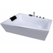 Diagool Badewanne für 2 Personen - LED Ambiente, Wasserfall und Kopfstützen - Caribia
