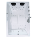 Dynasty Premium (Doppelwanne) Whirlpool – 24 Massagedüsen, LED, Ozon & Heizung - Caribia