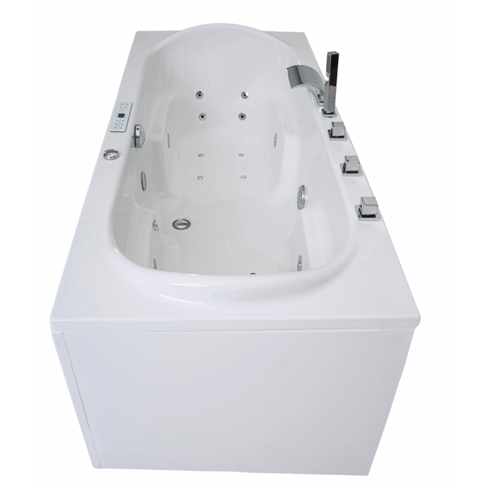 Komfort Premium Indoor Whirlpool – 24 Massagedüsen, LED, Ozon & Heizung - Caribia
