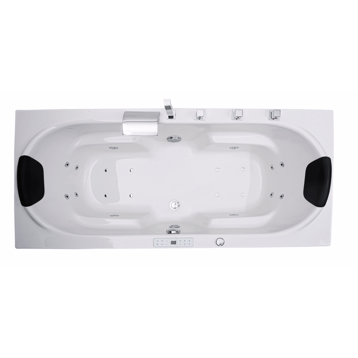 Komfort Premium Indoor Whirlpool – 24 Massagedüsen, LED, Ozon & Heizung - Caribia