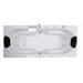 Komfort Premium Indoor Whirlpool – 24 Massagedüsen, LED, Ozon & Heizung - Caribia