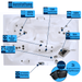 Mini - Splash Outdoor Whirlpool für 3 Personen - Caribia