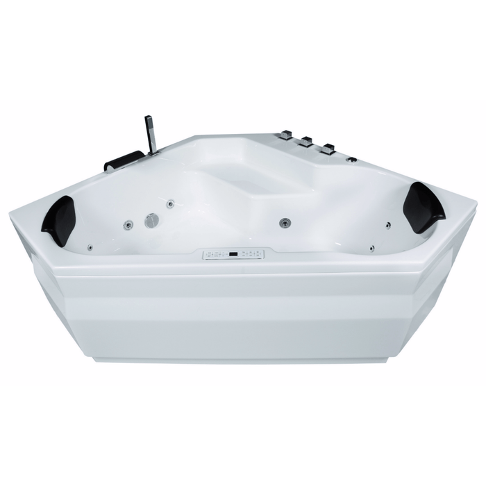 Samoa Premium Indoor Eck - Whirlpool – 24 Massagedüsen, LED, Ozon & Heizung - Caribia
