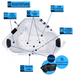 Samoa Premium Indoor Eck - Whirlpool – 24 Massagedüsen, LED, Ozon & Heizung - Caribia