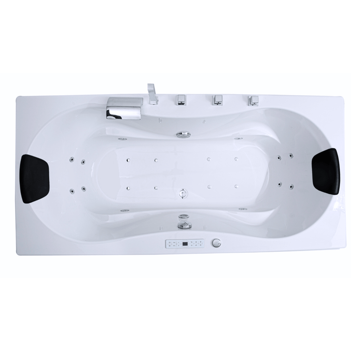 Trento Premium Indoor Whirlpool – 24 Massagedüsen, LED, Ozon & Heizung - Caribia