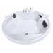 Vidal - XXL Badewanne für 2 Personen - LED Ambiente, Wasserfall und Kopfstützen - Caribia
