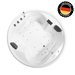 Vidal - XXL Premium Indoor Whirlpool – 24 Massagedüsen, LED, Ozon & Heizung - Caribia