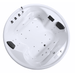 Vidal - XXL Premium Indoor Whirlpool – 24 Massagedüsen, LED, Ozon & Heizung - Caribia